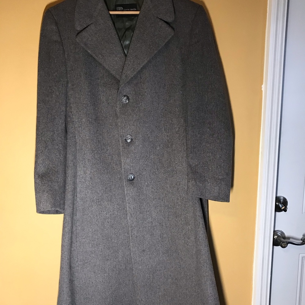 Pierre Cardin Wool Overcoat
